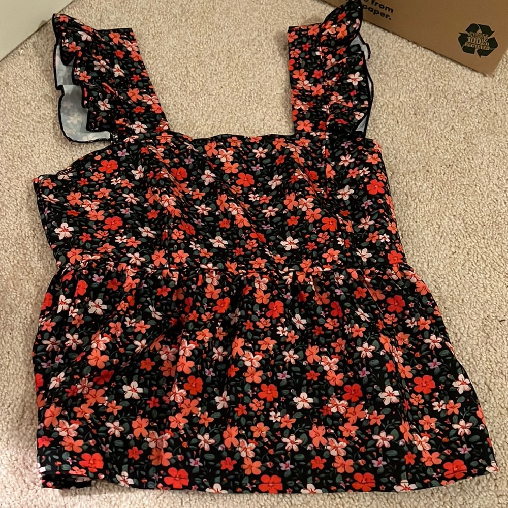 Floral Flowy Summer Top